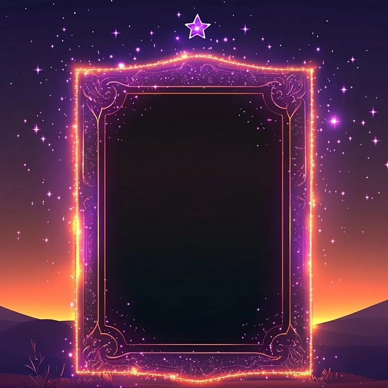 epic plaque — amethyst purple crystal